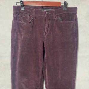Calvin Klein Jeans Women's Purple/Wine Straight Leg Corduroy